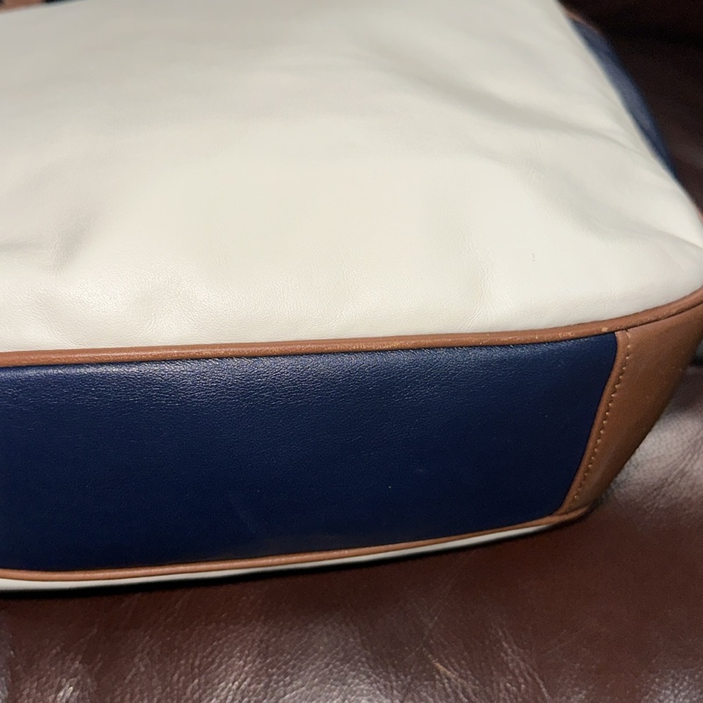 🔥🔥🔥Vintage Coach Colorblock Leather Shoulder Bag - Picture 12 of 15